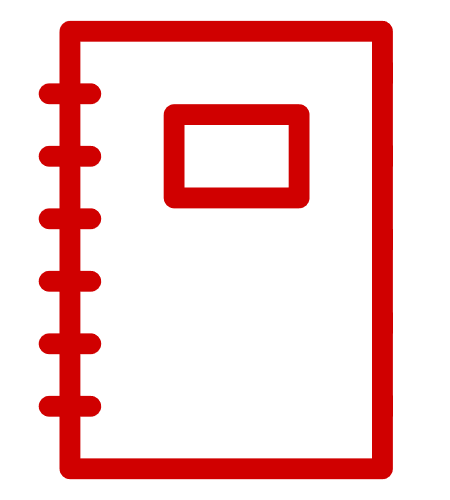 icon of notebook